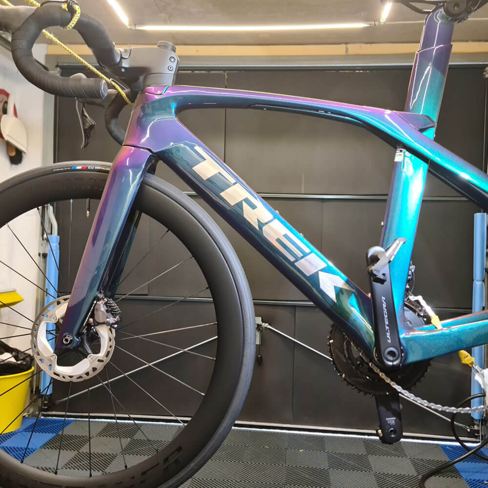 Trek Madone Rennvelo Keramikbeschichtet by Glanzbox